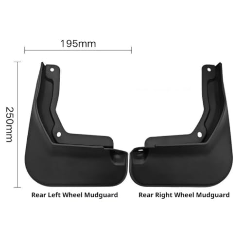 Garde-boue Changan Alsvin 2018-2022 accessoires bavettes auto auto