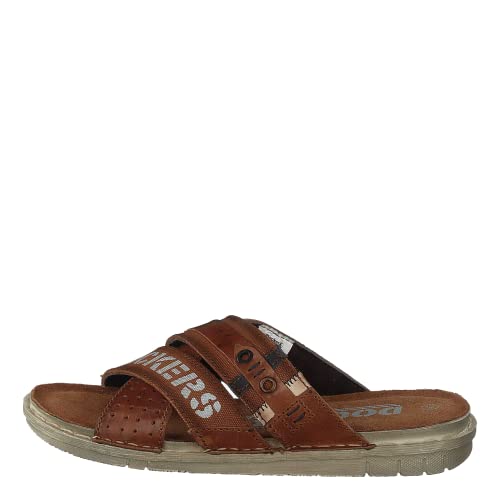 Preisvergleich Produktbild Dockers by Gerli Herren 44SB001-187470 Pantoletten, Braun (Cognac 470)