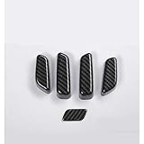 Material: ABS JIERS für Mazda 6 Atenza M6 2017 2018, Innenausstattung Sitzverstellung Schalter Abdeckung Verkleidungen Auto Styling Zubehör