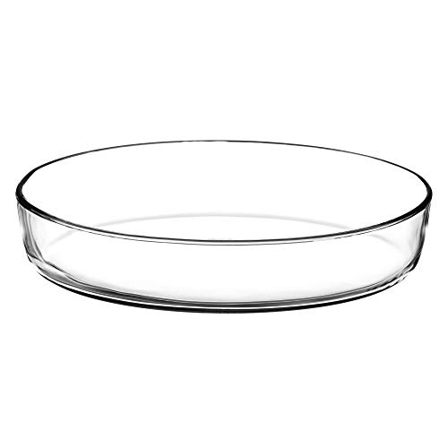 Borcam Glass Oval Ovenware Cake Non Stick Cooking Microwave Dish Bake