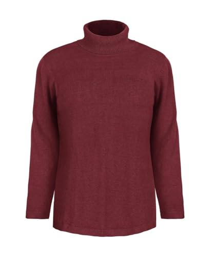 Image of TIYOMI Plus Size Sweater Tops for Women Turtleneck Warm Pullover XL-5XL