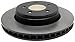 ACDelco Silver 18A2469A (19294177) Non-Coated Front Disc Brake Rotor