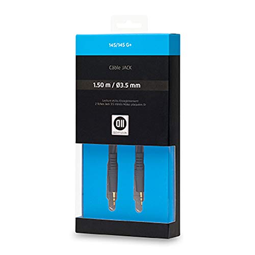 Câble Jack 3.5mm mâle D2 Diffusion cordon de rechange audio universel