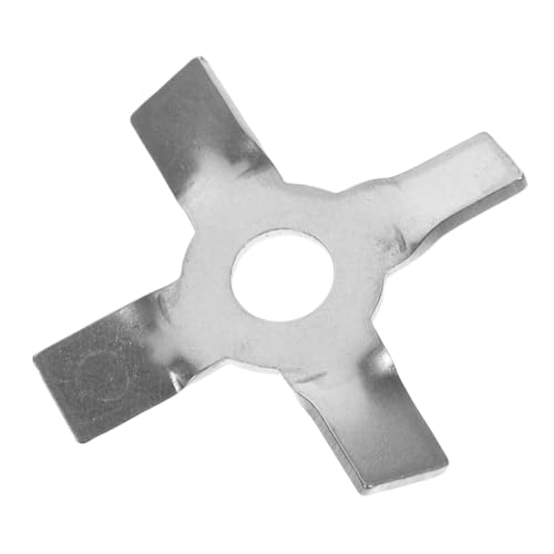 HOLIDYOYO Stainless Steel Stirring Blade Cross-Mixed Mixing Paddle for Drill Grinder