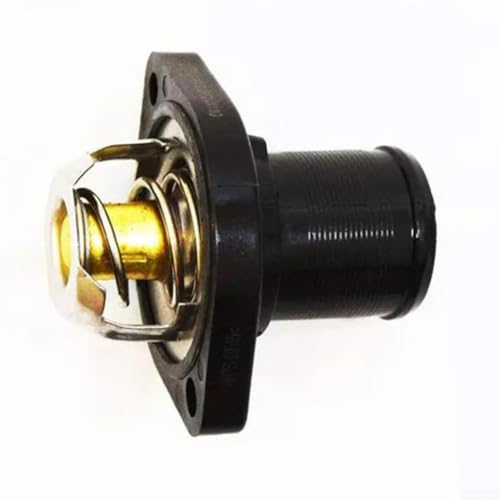 Aprilsunnyzone Termostato de motor de repuesto con carcasa para modelos 206, 306, 307, para 806, garantiza una regulación eficiente de la temperatura del vehículo