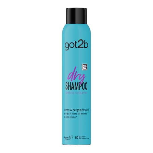 got2b Dry Shampoo Instant Fresh Up Extra Volume 200 ml Cleans & Instantly Refreshes for 24h Fragrance Vegan Formula