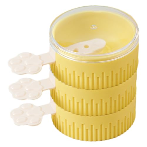Moldes de hielo para ellos, molde de helado de varias capas | Moldes de hielo de 3 capas con palos | Sopas de liberación fáciles, portadores apilables, fabricante de