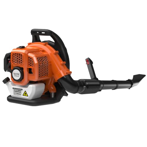 NEO-TEC 52 cc Backpack Gas Leaf Blower 564 CFM 216 MPH 2-Cycle Engine Backpack Blower Padded Harness Anti-Vibration Easy-Start for Lawn Yard