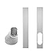 Produktbild Fensterabdichtung Für Mobile Klimageräte, FensteradapterLokale Klimageräte-Zubehör Progress Component Kit, Ersatzteil-Set Mit Abluftschlauch, Fenster Und Geräteadapter Für Alle Mobile Klimageräte