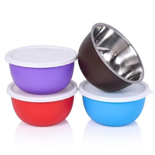 Image of Zaib Stainless Steel Microwave Safe Serving Bowl 500 ml, 14 cm