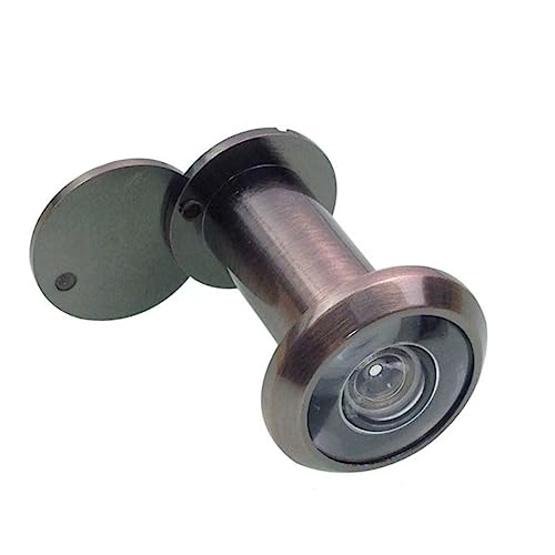 Visionneuse de porte en bronze robuste UKCOCO optique grand angle de haute précision