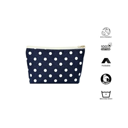 Image of Greencraft Makeup Pouch for Women | Multipurpose Pouch for Travel Carry Cute, Carry Smart & Your Daily Companion, Everywhere - Multicolor