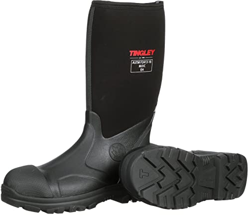 Tingley Badger 87251 Steel Toe Boot, Men's 9 / Women's 11, Black3