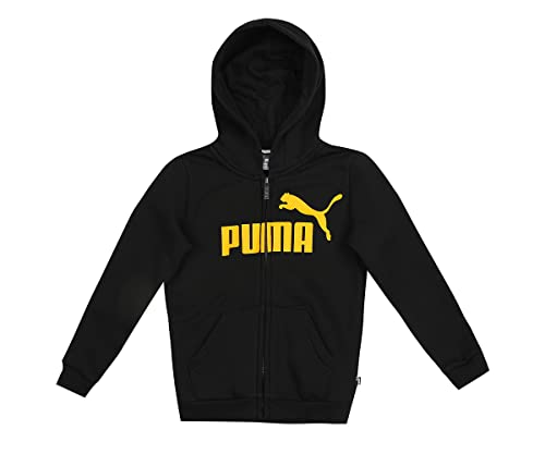 Image of Puma Boys Cotton Hooded Neck Jacket
