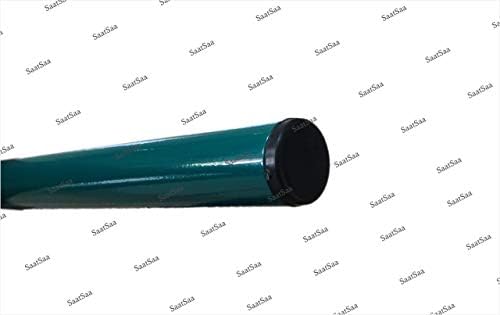 SaatSaa 2.2m Washing line prop, clothes pole extendable telescopic Pole, Indoor, Outdoor, Garden, Laundry Support pole, Telescopic Washing line Support Strong Galvanised, Green, Twist and Lock system