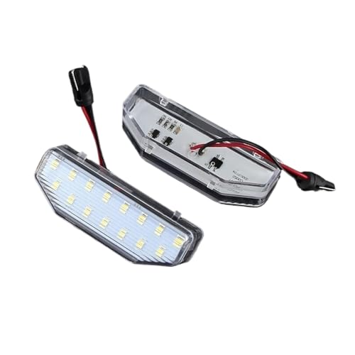 Luces traseras blancas para matrícula de Mazda 6 GH 2007-2012 y RX8 lámpara coche
