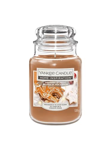 Yankee Candle Jingle Jingle - Tarro grande de 538 g | Velas de larga combustión: hasta 150 horas, regalo ideal para mujeres, velas Yankee Candle grandes, velas