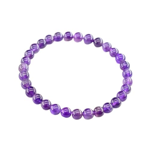 Bracelet bleu 6mm en pierres précieuses pour femmes et hommes un bijou mixte élégant
