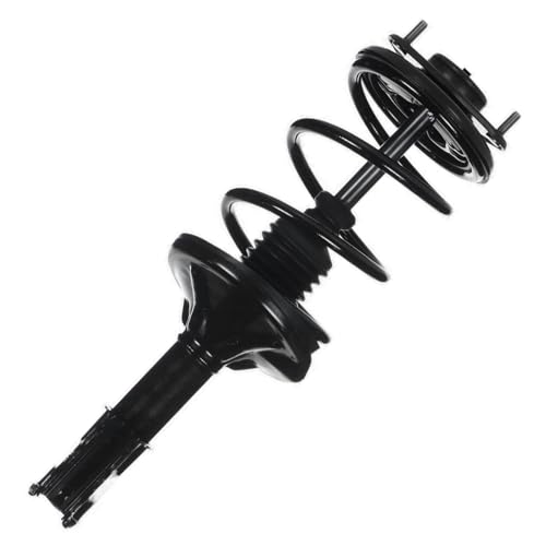 Image of Detroit Axle - FWD 6pc Suspension Kit for 2002-2007 Mitsubishi Lancer 4 Front Rear Ready Struts with Coil Spring 2 Front Sway Bar Links 2003 2004 2005 2006 Replacement