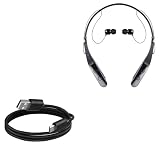 BoxWave Cable Compatible with LG Tone Triumph (HBS-510) - DirectSync Cable, Durable Charge and Sync