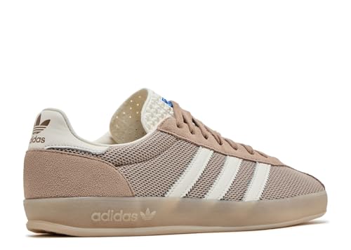 Image of adidas Gazelle Indoor Pro Men's Shoes, Brown /Shock Yellow /Charcoal, Size 9.5