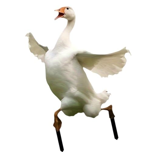 Funktionelle Gans geformte Gartenstecker Gans Figur Acryl...
