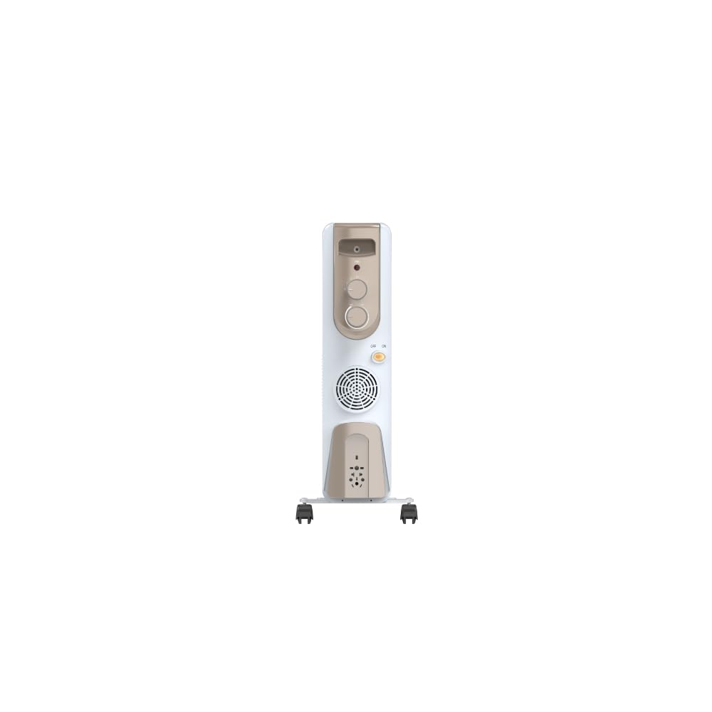 Bajaj Vienna 11 Fins Oil Filled Radiator 2900 Watts (260095), Multicolor-image-46