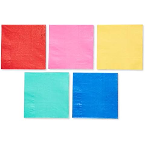 American Greetings Rainbow Party Supplies Lunch Napkins (50-Count) Cover