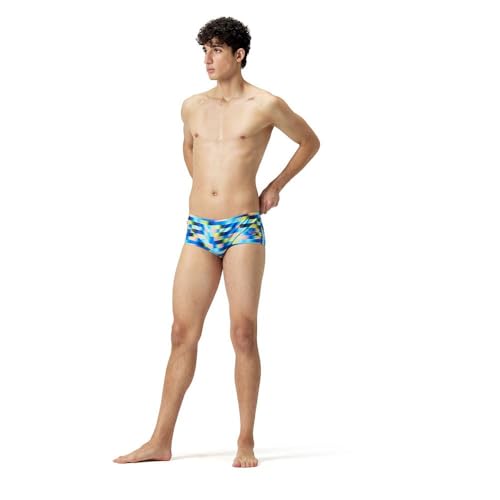 Speedo Allover Digital slip de 14cm evita rozaduras en los giros UK 32 6