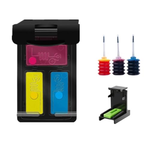 Cartouche d'encre rechargeable CL38 pour réparer le manque de couleur de votre imprimante