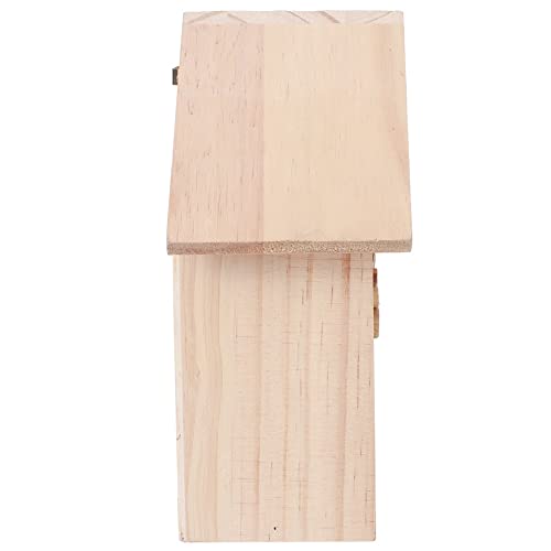 AFANGMQ Outdoor Mini Kiefer Holz Insekt Biene Haus Shelter Handarbeit Kunst Handwerk Garten Dekoration Ornament Insekt… – Bild 5