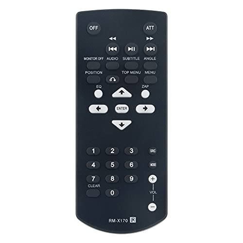 Télécommande RM-X170 pour récepteur Sony, idéale pour piloter la musique en voyage
