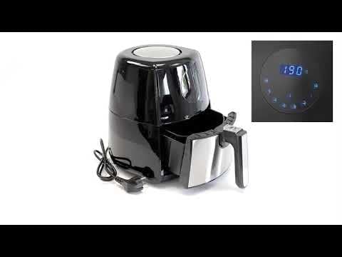 PROFICOOK PC-FR 1147 H FREIDORA DE AIRE CALIENTE 2,5 L SENCILLO NEGRO, ACERO INOXIDABLE INDEPENDIENTE 1500 W PROFICOOK PC-FR 1147 H FREIDORA DE AIRE CALIENTE 2,5 L SENCILLO NEGRO, ACERO INOXIDABLE INDEPENDIENTE 1500 W