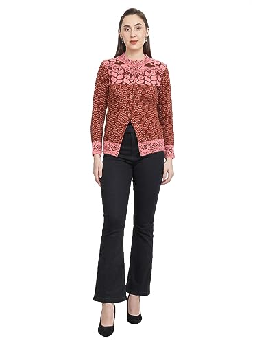 Image of Chatanya Womens Full Sleeve Winter wear Cardigan Sweater