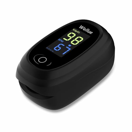 Fingertip Pulse Oximeter Blood Oxygen Saturation With Alarm, And Free App - View #10