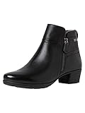 Absatztyp: Blockabsatz Jana Damen Stiefelette 8-8-26307-27 001 schwarz H-Weite Größe: 41 EU