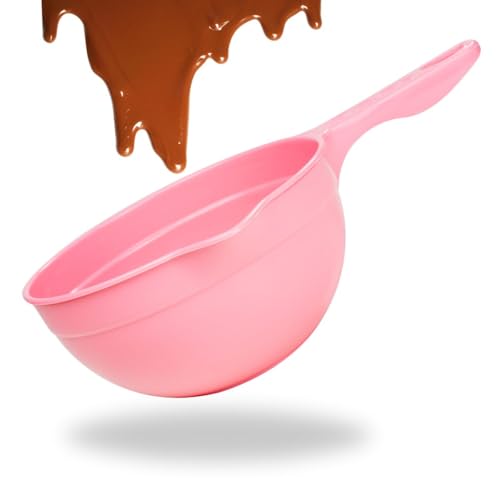 Derretedeira de Chocolate Panelinha de Derreter no Microondas Multisuo 850ml(Rosa Bebê)