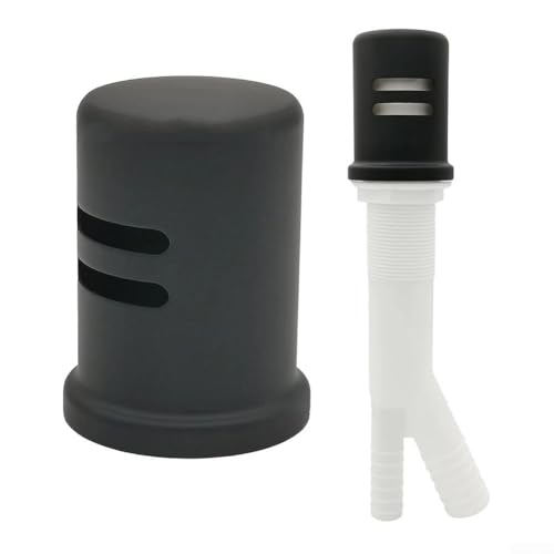 Elegante conjunto de espacio de aire para lavavajillas con negro mate refinado y curvatura equilibrada para una consistencia visual (B)