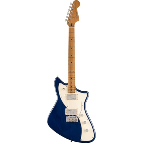 Fender Limited Edition Player Plus Meteora MN Sapphire Blue Transparent guitare électrique avec housse deluxe - Les Beatles, Paul McCartney, John Lennon, RIngo Starr, George Harrison Fender Limited Edition Player Plus Meteora MN Sapphire Blue Transparent guitare électrique avec housse deluxe – Image 3