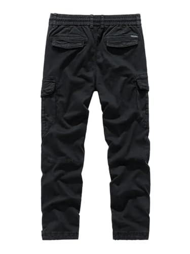 Image of LookMark Men's Cargo Pants Stylish and Comfortable | Men's Cargo Pants with Multiple Pockets | Ideal for Casual Wear, Outdoor Activities, and Everyday Use
