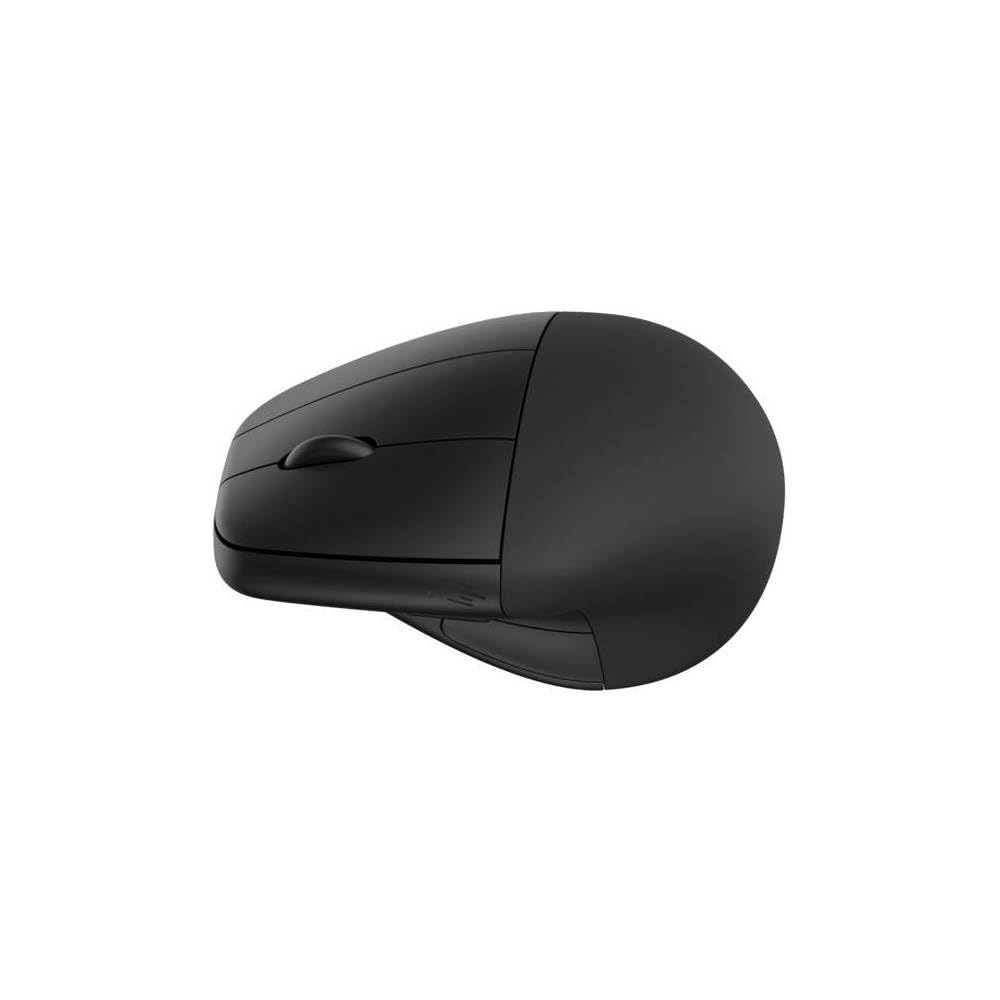 HP 920 Mouse Wireless Ergonomico, Dongle USB a 2,4 GHz, Bluetooth 5.3, Durata Batteria fino a 4 Mesi, Sensore Multisuperficie fino a 4000 dpi, 5 Pulsanti Personalizzabili, Led di Canale, Nero