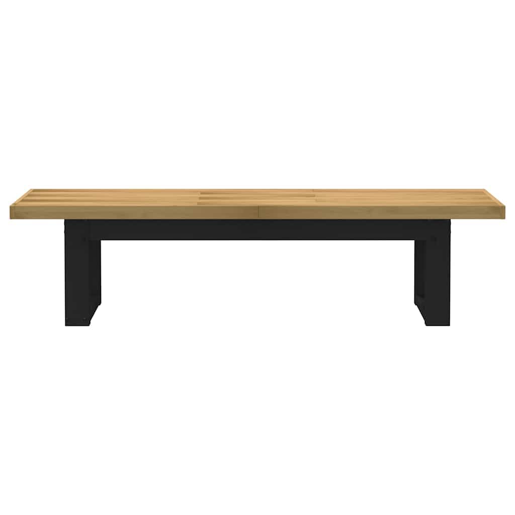 Banc à manger NOAIN pieds en forme de U 180x40x45 cm massif pin