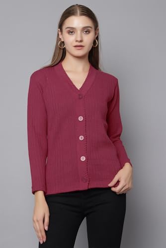 Image of HIFZAA Sweater Cardigan for Women Winter Sweaters for Ladies Plus Size M to 6XL