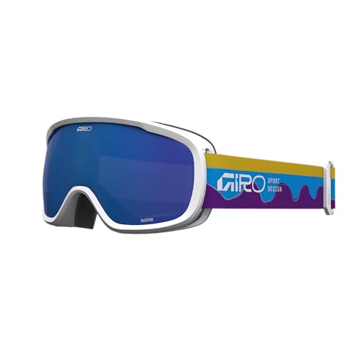 Giro Buster Kids Snow Goggle Purple Waves - Grey Cobalt