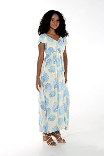 Image of Hawaii Hangover Family Matching Hawaiian Clothes, Pacific Palm Cream | Family matching Hawaiian outfits, Pacific Palm Cream, lightweight rayon, machine washable, tropical leaf print, luaus