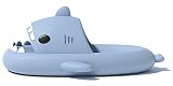 squalo scarpe nere e rosa  Ciabatte Squalo Estive Donna Uomo Bambini Pantofole da Bagno Comode Ciabatta da Doccia Antiscivolo Sandali da Spiaggia e Piscina a Punta Aperta Shark Slides Slippers, Blu, 40/41 EU