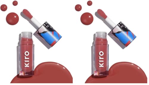 Image of Kiro Afterglow Lip & Cheek Tint - Raspberry Compote, 5g | Hydrating, Buildable, Lightweight | Infused with Hyaluronic Acid, Crambe Seed Oil & Rosehip Oil | Natural Flush, Non-Patchy Finish (Pack of 2)