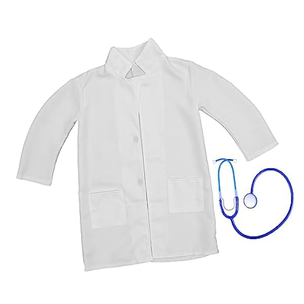 HOMSFOU 5 Sets Kleding Voor Kinderen Rollenspel Kostuum Kinderen Kostuums Outfits Voor Kinderen Kostuums Voor Kinderen Stethoscoop Voor Kinderen Verpleegster Kostuum Voor Kinderen Peuter