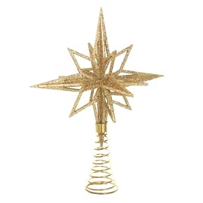 早い者勝ち❣️ OSALADI クリスマスツリートッパー スターゴールド 早い者勝ち❣️ OSALADI クリスマスツリートッパー スターゴールド