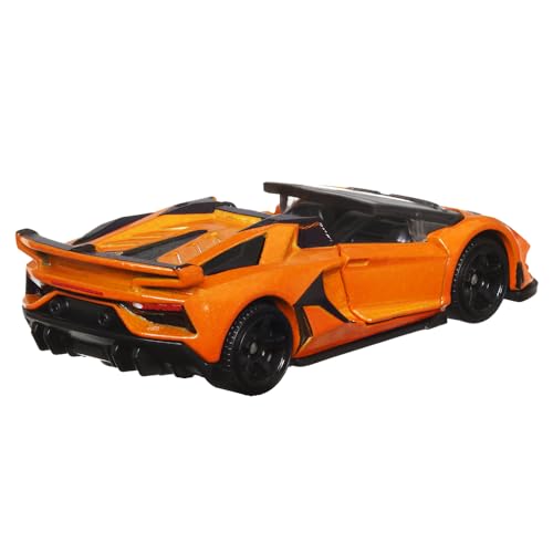 Matchbox Lamborghini SVJ Roadster 1:64 Naranja 2019 miniatura 4